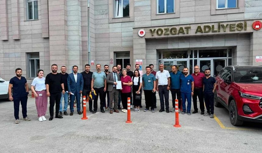 Sağlık-Sen Yozgat Şube Başkanı Seyit Nazım Eroğlu Mazbatasını Teslim Aldı