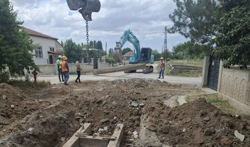 Yerköy'de Altyapı Çalışmaları Hız Kesmeden Devam Ediyor