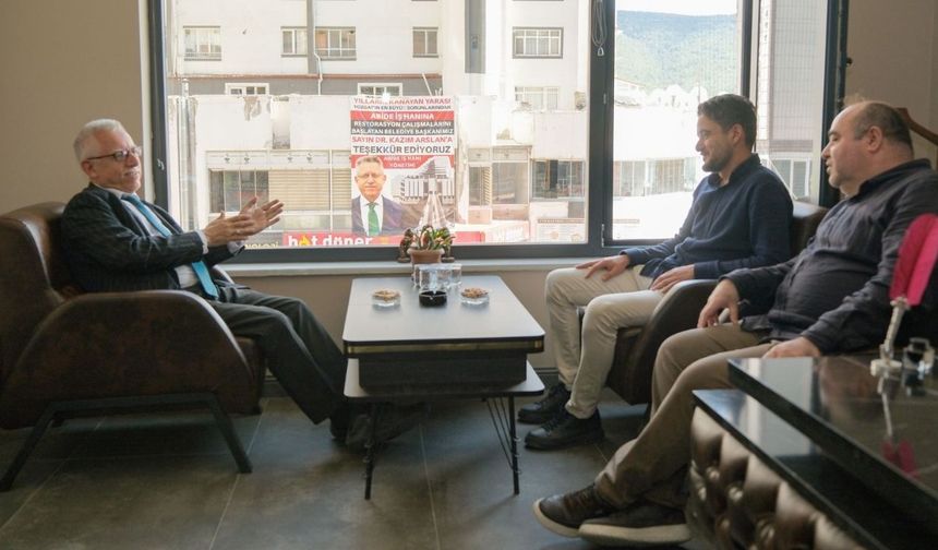 Yozgat Belediye Başkanı Arslan'dan Yozgat Hakimiyet Gazetesine Ziyaret