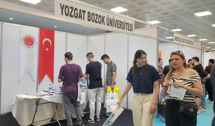 Bozok Üniversitesi Ankara Çıkarması! Tercih Fuarına Damga Vurdu