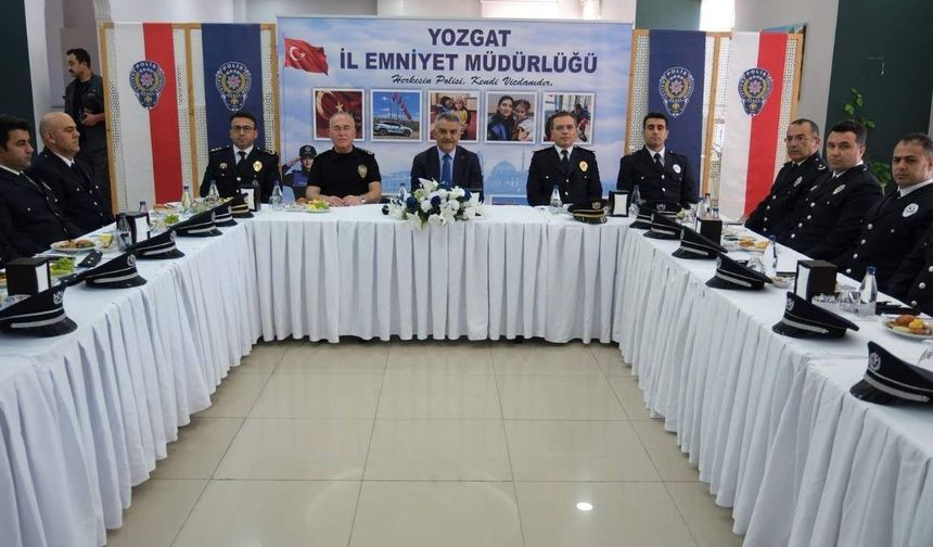 Yozgat Emniyeti'nde Rütbe Terfi Töreni Düzenlendi