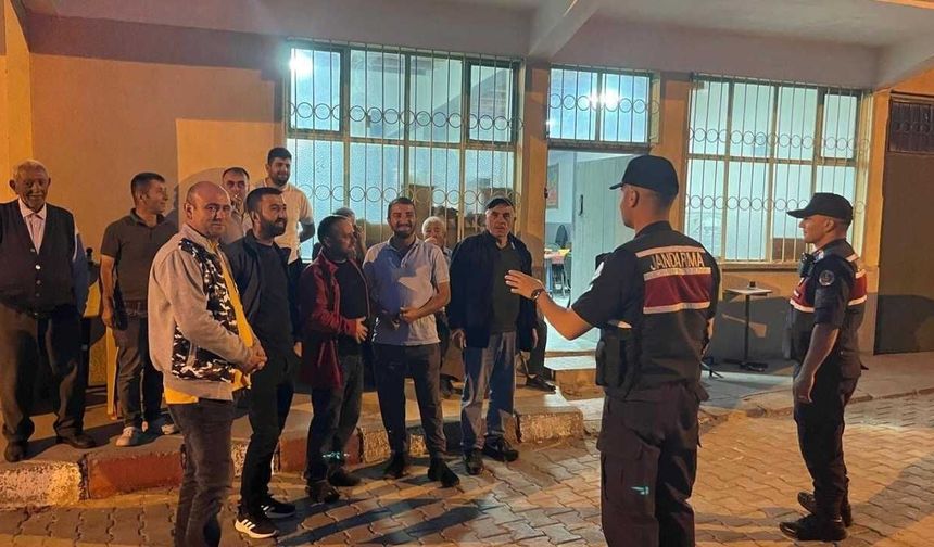 Yozgat Jandarması Harekete Geçti! Köy Köy Dolaşıp Uyardılar