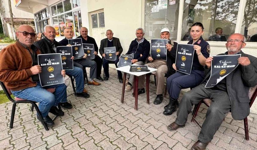 Yozgat Jandarması Kadına Yönelik Şiddete Karşı Sahada