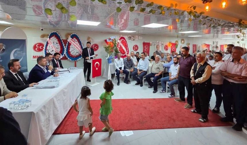 MHP Yerköy'de Güven Tazeledi! Şevket Kalkan Yeniden İlçe Başkanı Oldu