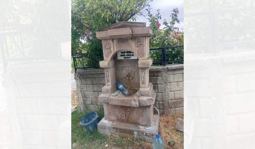 Yozgat Taşocağı Mezarlığı’nda Musluk Hırsızlığı İsyanı! "Ayıptır, Günahtır!"