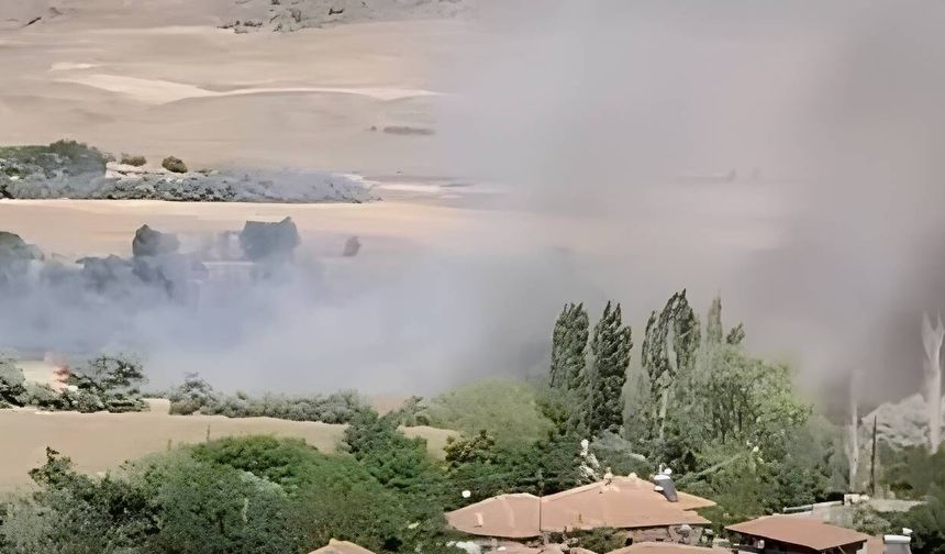 Son Dakika | Yozgat Yerköy’de Korkutan Yangın! Ekipler Seferber Oldu