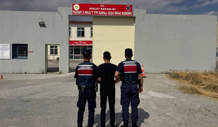 Yozgat'ta Aranan Şahıs, Yol Kontrolünde Yakayı Ele Verdi
