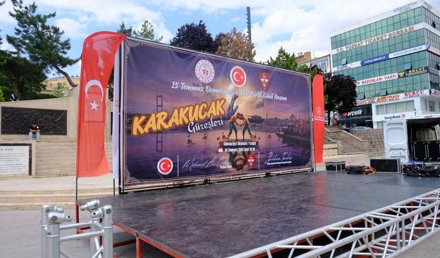 Yozgat'ta Er Meydanı Hazır! Gözler Karakucak Güreşlerinde