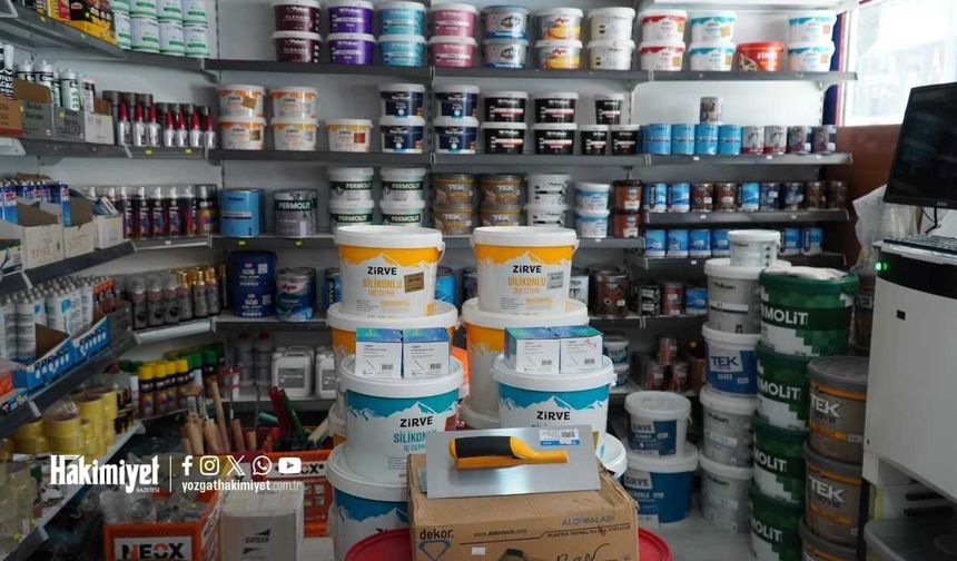 Yozgat'ta Eski Tip Boyalar Tarih Oldu: İşte Talebi Patlayan O Yeni Tercih!