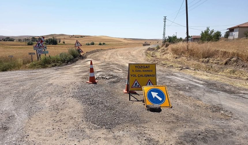 Yozgat'ta O Yol Kontrollü Olarak Trafiğe Açıldı!