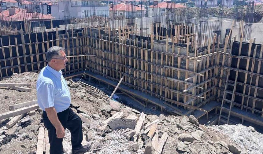 Yozgat'ta Okul ve Pansiyon İnşaatları Yakından Takip Ediliyor