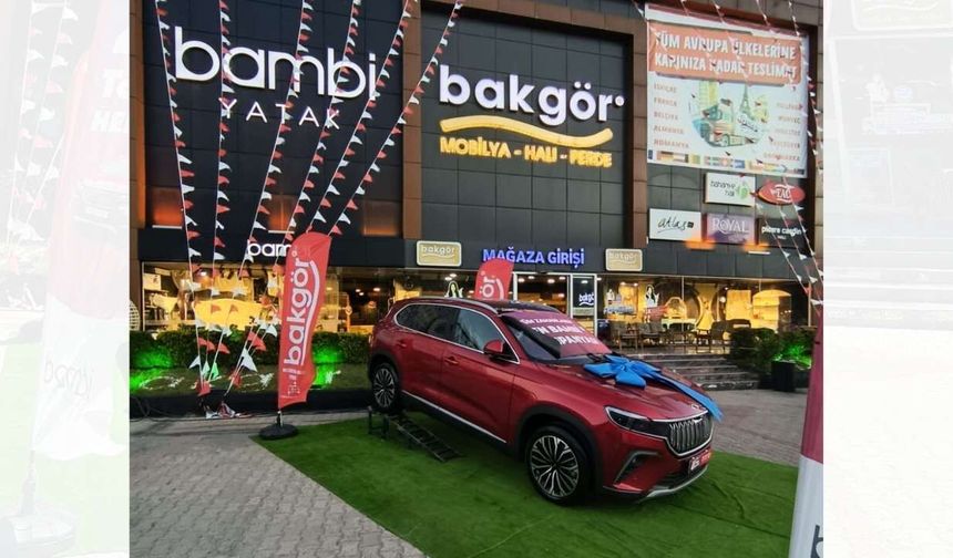 Yozgat'ta TOGG Kazandıran Kampanya! Bakgör Mobilya'dan Büyük Sürpriz