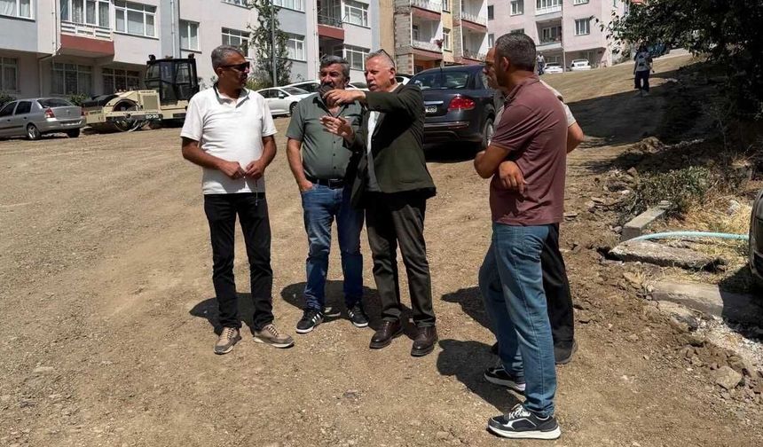 Başkan Arslan: "Camızlık'ta Yarın Asfalta Başlıyoruz"