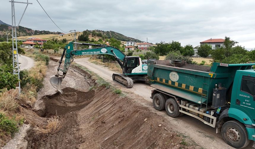 DSİ, Yozgat'ta Sıkı Çalışıyor