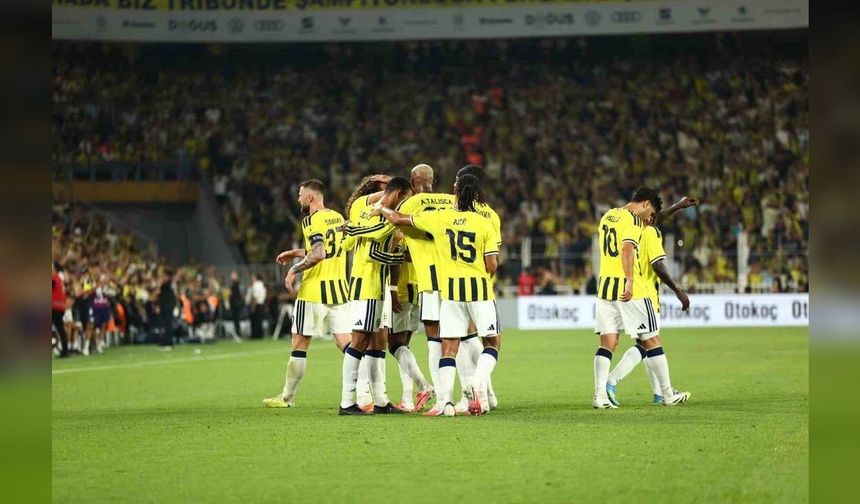 Şampiyonlar Ligi'nde tur kapısını araladı: Fenerbahçe avantajı cebine koydu