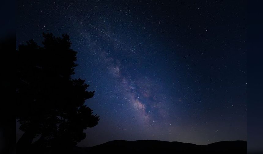 Perseid meteor yağmuru Yozgat'ta 2 bin 100 rakımlı Nalbant Geçidi'nden görüntülendi