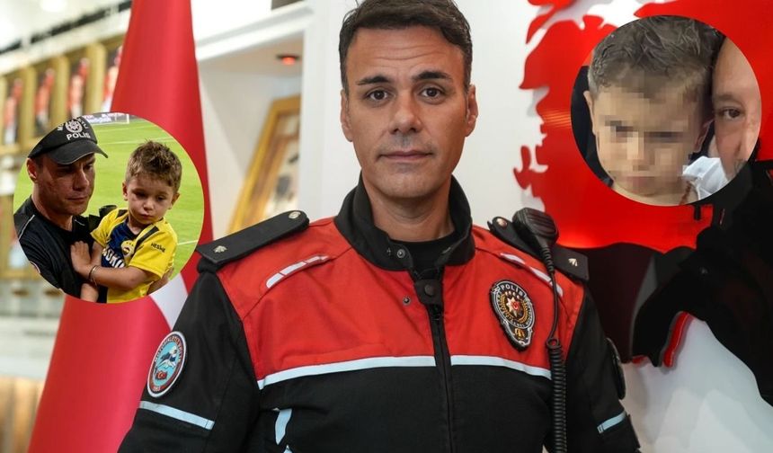 Gençlerbirliği-Fenerbahçe Maçında Gergin Anlar! Küçük Taraftarı Kucağında Taşıyan Polis Konuştu