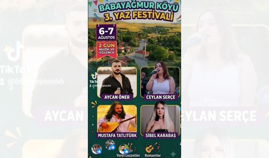 Yozgat'ın Köylerinde Şenlikler Başlıyor