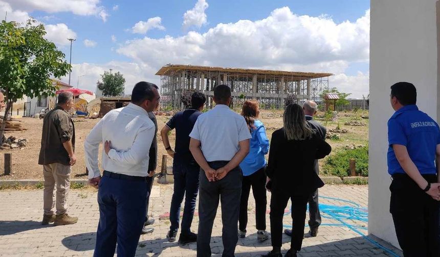 Yozgat'ta Ceza İnfaz Kurumunda Cami İnşaatı Yükseliyor