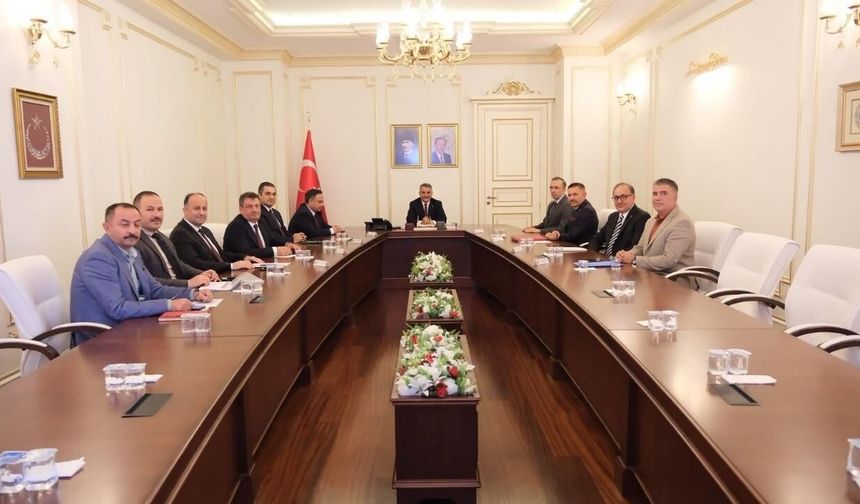 Yozgat’ta Devam Eden Projeler Masaya Yatırıldı