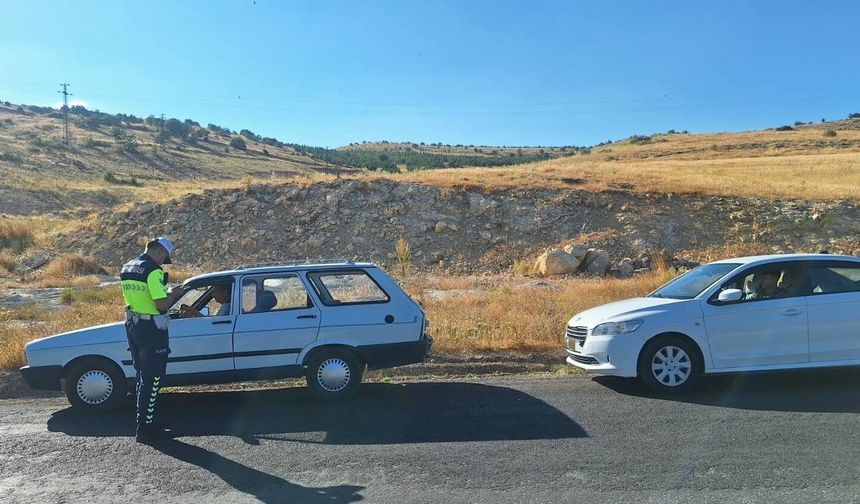 Yozgat'ta Ehliyetsiz Sürücülere, Kurs Ücreti Kadar Ceza Kesildi