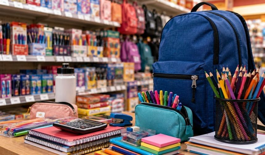 Yozgat’ta Okula Dönüş Heyecanı Başladı: Bir Öğrencinin Kırtasiye Maliyeti Belli Oldu