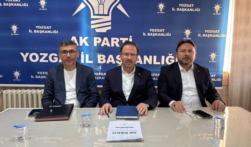 AK Parti Yozgat’ta Yönetim Toplantısı: “Durmadan, Yorulmadan Çalışacağız”