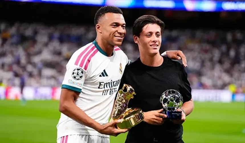 Kylian Mbappe'den Arda Güler'e övgü dolu sözler: Çok ileri seviyelere ulaşabilir