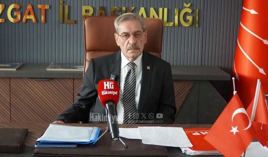 CHP Yozgat İl Başkanı Eliaçık’tan 103. Yılında Net Mesaj: "Değerlerimizden Vazgeçmeyeceğiz"