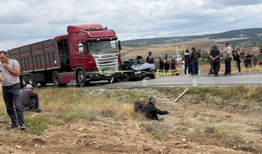 Yozgat’ta Feci Kaza: 1 Kişi Yaşamını Yitirdi