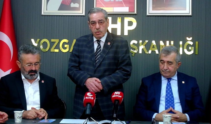CHP'den Yozgatlı Emeklilere 7 Kasım Daveti