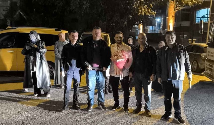Yozgatlı Milli Güreşçi Ahmet Özdemir'e Memlekette Coşkulu Karşılama!