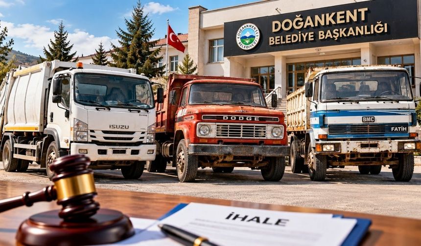 Yozgat'ta Belediye Duyurdu: 3 Kamyon 200 Bin TL'den Başlayan Fiyatlarla Satılacak!