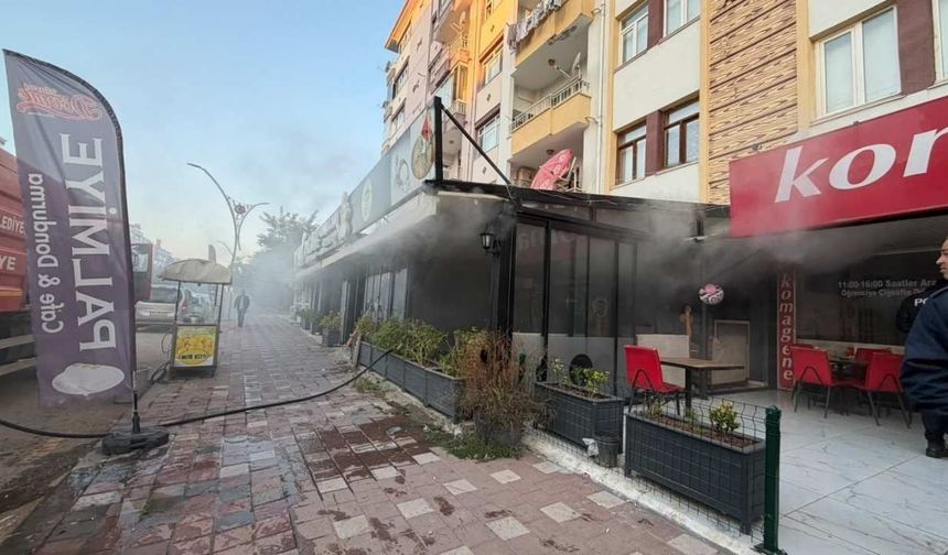 Yozgat’ta İş Yerinde Çıkan Yangın Korkuttu