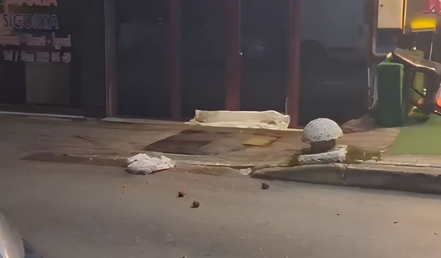 Yozgat’ta Pes Dedirten Olay! Apartmandan Cam Dolu Poşet Attılar