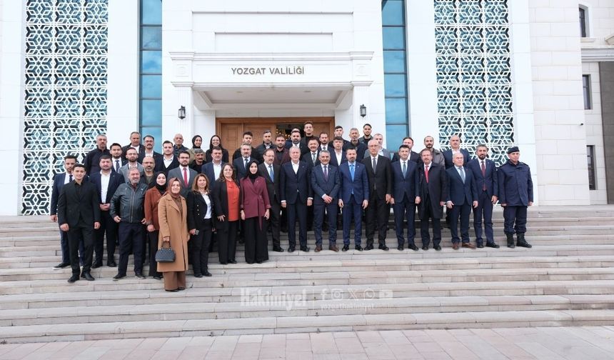 Yozgat'ta Siyasetin Önemli İsimleri Bir Araya Geldi