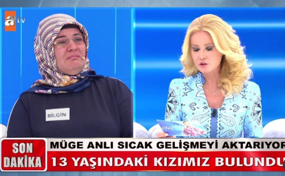 Müge Anlı Canlı Yayında Duyurdu! 13 Yaşındaki Kayıp Kız Yozgat’ta Bulundu