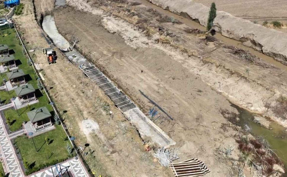 Şefaatli’de Dere Islahı Projesinin 4. Etabı Başladı!