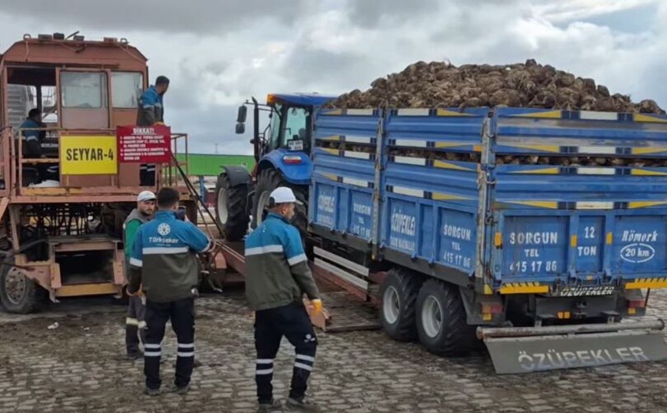 Yozgat Sorgun Şeker Fabrikası’nda 29. Pancar Alım Kampanyası Başladı