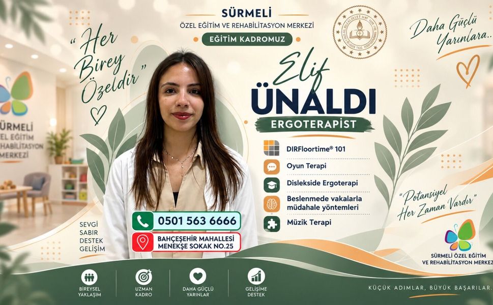 Sürmeli Özel Eğitim Merkezi’nden Yozgat'ta Bir İlk: Çocuklara Ergoterapi Desteği