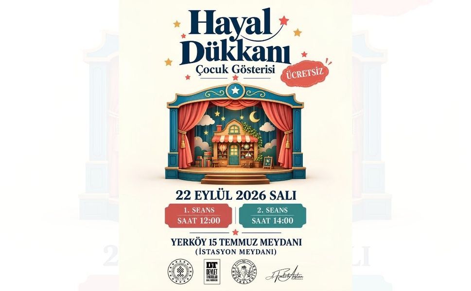 Yerköy’de Çocuklar İçin Tiyatro Heyecanı!