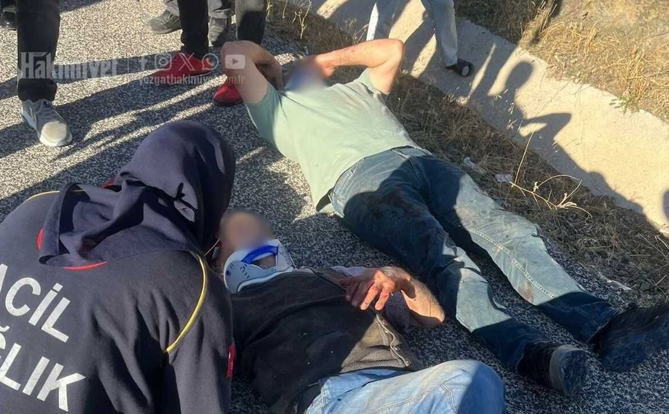 Yozgat-Şefaatli Yolunda Feci Kaza: Araç Şarampole Yuvarlandı