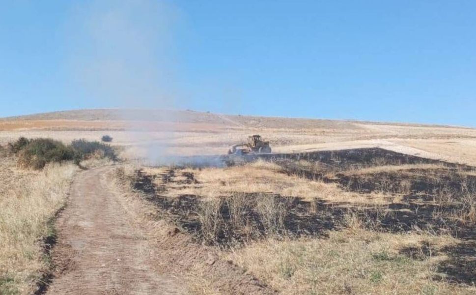 Yozgat'ta Anız Yangınına Bir Yenisi Daha Eklendi