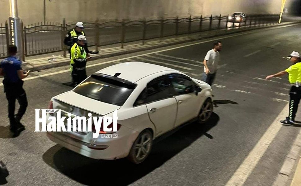 Yozgat’ta Alt Geçitte Feci Kaza: Motosiklet Sürücüsü Ağır Yaralandı