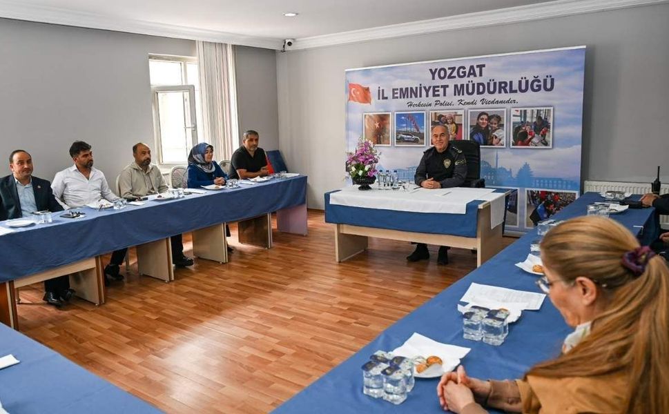 Yozgat’ta Suçla Mücadelede Yeni Dönem! Emniyet ve Muhtarlar Aynı Masada Buluştu