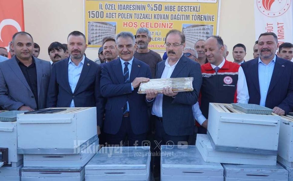 Yozgat'ta Üreticilere 4 Milyonluk Dev Destek: 1.500 Polen Tuzaklı Kovan Dağıtıldı!