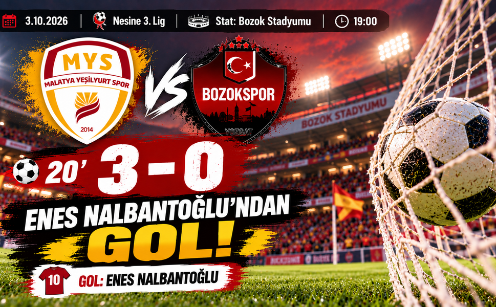 Bozok Stadyumu'nda Gol Yağmuru! 20 Dakikada Skor 3-0 Oldu