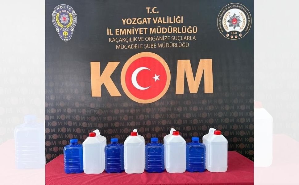 Yozgat Polisi Sahte İçki Tacirlerine Göz Açtırmıyor: 2 Şüpheli Yakalandı