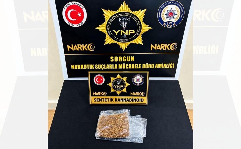 Yozgat’ta Uyuşturucuyla Mücadele Sürüyor! Sorgun’da Yakalandı