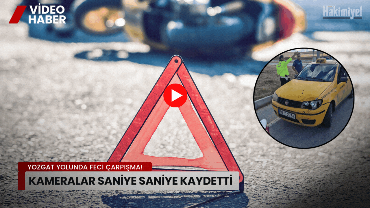 Çorum-Yozgat Kara Yolu Zile Kavşağında Çarpıştılar